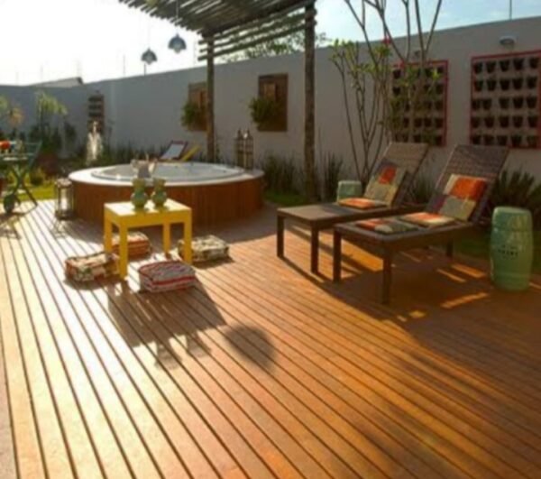 Deck de Madeira Cumaru Extra Cerne